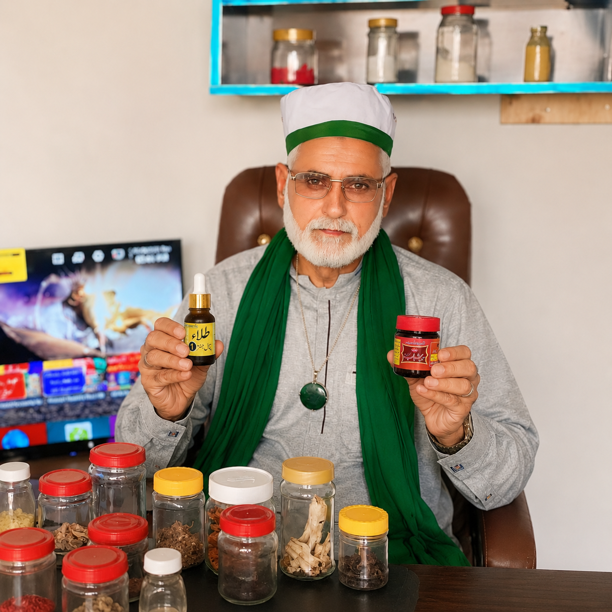 معجون شباب+طلاء پتال جنتر